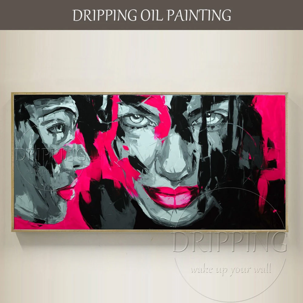 Top Artist Hand Painted Abstract Woman Faces Oil Painting On Canvas High Quality Abstract Women Face Oil Painting For Wall Art Paintings For Wall Face Oil Paintingsoil Painting Aliexpress