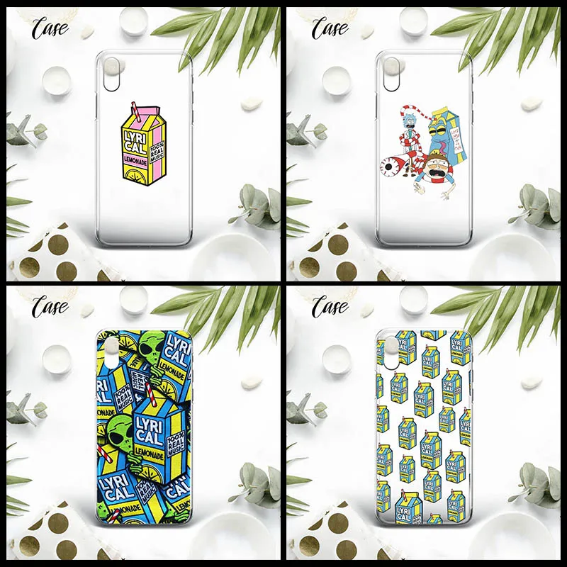

Cartoon Drink Lyrical Lemonade Soft Silicone Back Cover Cases For iPhone X XR Xs max 6 6 s plus 7 8 Plus Coke Phone Covers Anime