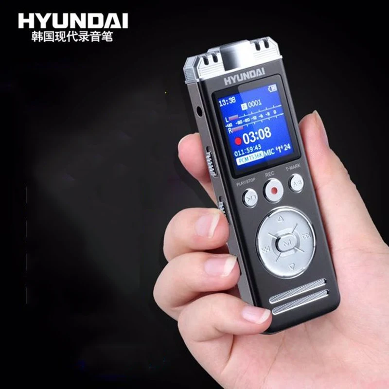 Yescool E66 High Quality Portable Conference Digital Voice Recorder Lossless Player Long-distance Clear Voice Support TF