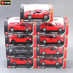 Bburago 1:32 Ferrari 599GTO модельная форма с высокой имитацией автомобиля-легкоплавкий Металл Модель игрушки подарок имитация сплава коллекции