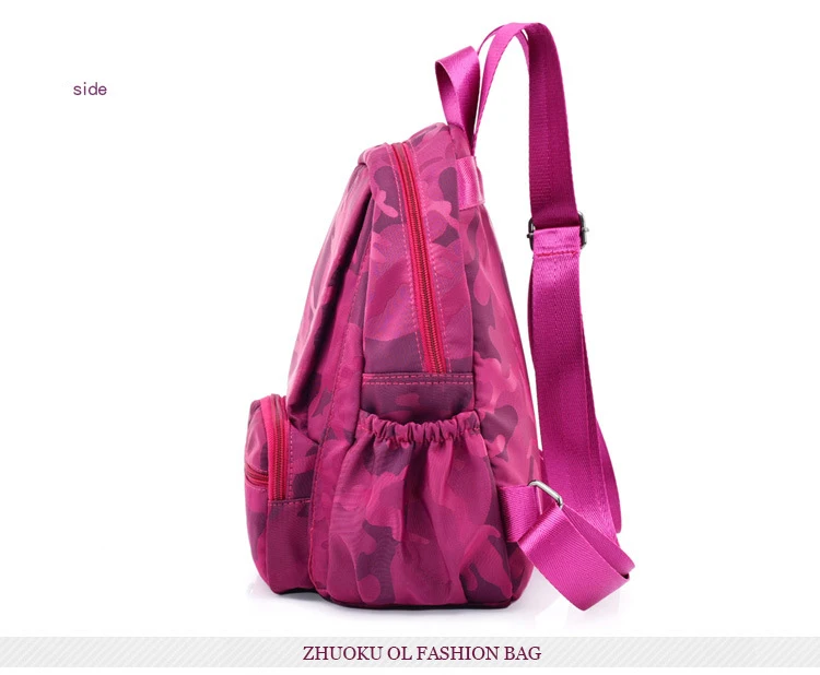 Водонепроницаемый нейлоновый женский рюкзак, маленькие Мини школьные сумки для девочек, подарок на день рождения, mochila, ZK782