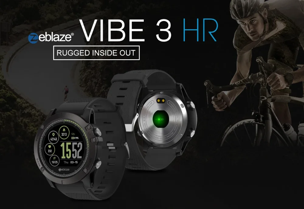 Zeblaze VIBE 3 HR ips Цвет Дисплей спортивные умные часы монитор сердечного ритма IP67 Водонепроницаемый Смарт-часы Для мужчин для IOS и Android