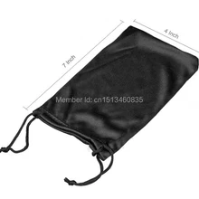 100 шт/партия CBRL 9*17 см Очки Шнурок Сумка для солнцезащитных очков/ювелирных изделий/Iphone 6, различные цвета, размер можно настроить