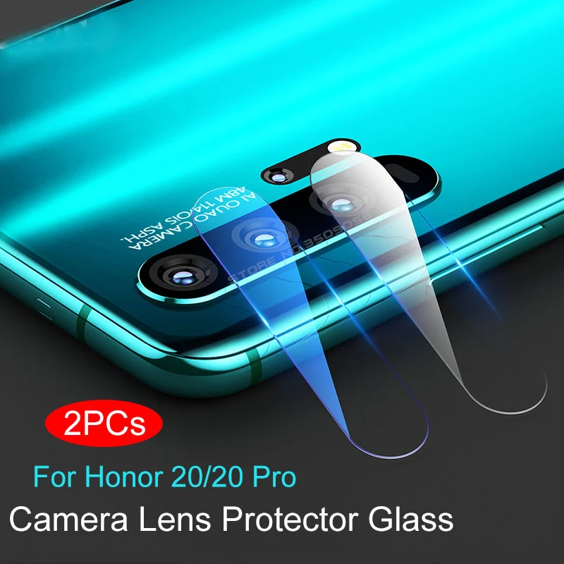 

2PCS Camera Protective Glass For Huawei Honor 20 Tempered Glass Camera Lens Film Screen Protector On Honor20 Pro YAL-L21 YAL-L41