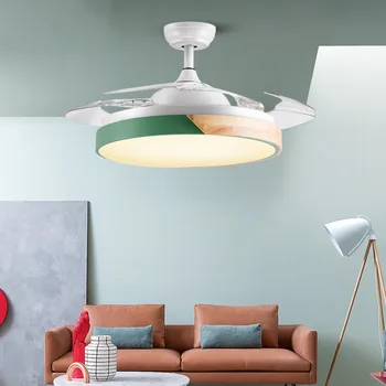 

Led Ceiling Fan With Lights For Living room Bedroom Dining room Kitchen ventilateur de plafond 110V 220V ventiladores de techo