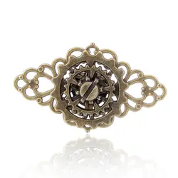 DoreenBeads модные стимпанк античные бронзовые кольца серебро медь шестерни узор творческая личность аксессуары модный подарок, 1 шт