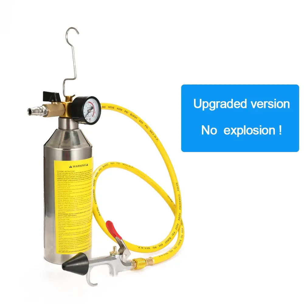

Vehicle Cleaning Air Conditioning Tool Flush Canister Gun Clean Set R134a R12 for Auto A/C Air Conditioning Car Cleaning Kit