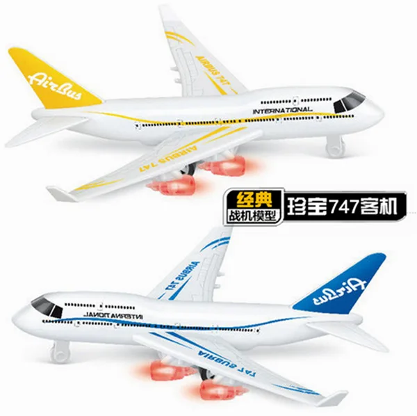 

Детские игрушки, модель самолета из сплава, модель самолета Treasure 747 с самолетом, Детская образовательная модель-игрушка.