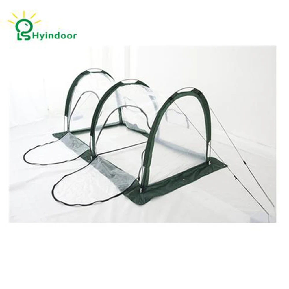

Hyindoor Folding Mini Plant Protector Flower Warm Room Clear PVC Screen Garden Supplies 200*100*100CM