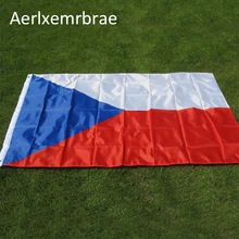 aerlxemrbrae флаг 90*150 см Флаг Чехии подвесной Полиэстер Национальный флаг Чешская Республика флаг