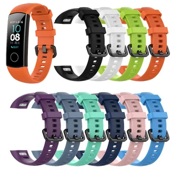 

For Huawei Honor band 4 Standard Version Smart Wristband Strap For Honor Band 4 Sport Silicone Bracelet Strap Accessories Belt