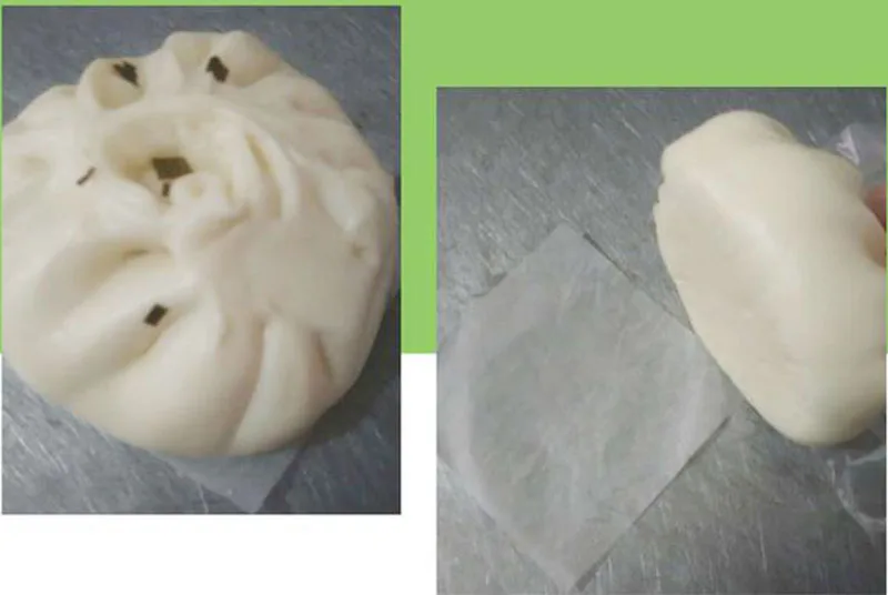 

Bamboo steamer steaming paper silicone release oilpaper square vegetables dim sum baozi dumpling nonstick baking pan liners mat