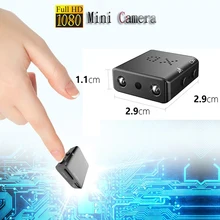 IR-CUT Mini Smallest Camera 1080p HD Infrared Camcorder Night Vision Micro Camera Motion Detection DV Camera pir680 1 3 1080p pir camera mini human body heat monitoring human heat sensor motion detection camera night vision infrared
