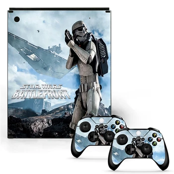 

Gaming Skin Sticker Decal for Xbox One X 2017 1 Console + 2 Controllers Sticker Skin Perfect Fit