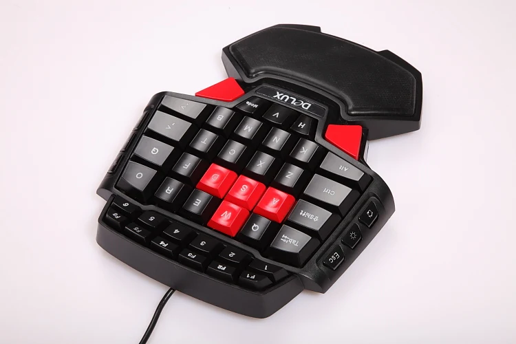 T9 игровая клавиатура с одной рукой профессиональная клавиатура|gaming keyboard led|keyboard
