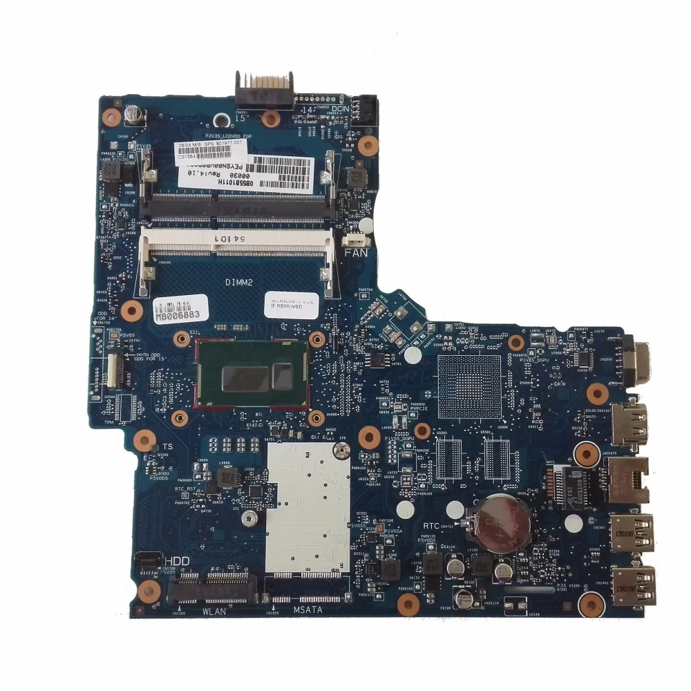 LAOKE для hp 350 G2 Материнская плата ноутбука W/I3-4030U Процессор 801977-001 801977-501