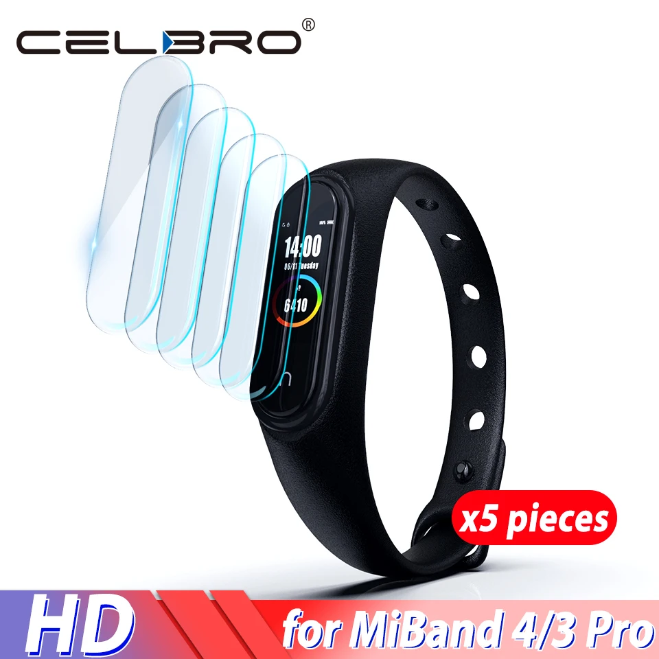 Защитная пленка для экрана Xiaomi Mi Band 4 3 Pro смарт-браслет MiBand мягкая термогелевая