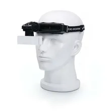 Multipower Свободно регулируемая головная повязка увеличительное стекло Ювелирная Лупа с светодиодный светильник инструмент для ремонта часов