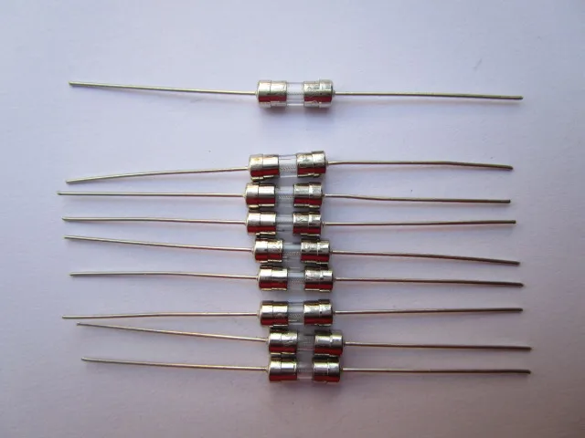 

3.6x10mm T3.15A Slow Bow Miniature Glass fuses with Fine wire 2400 pcs per Lot