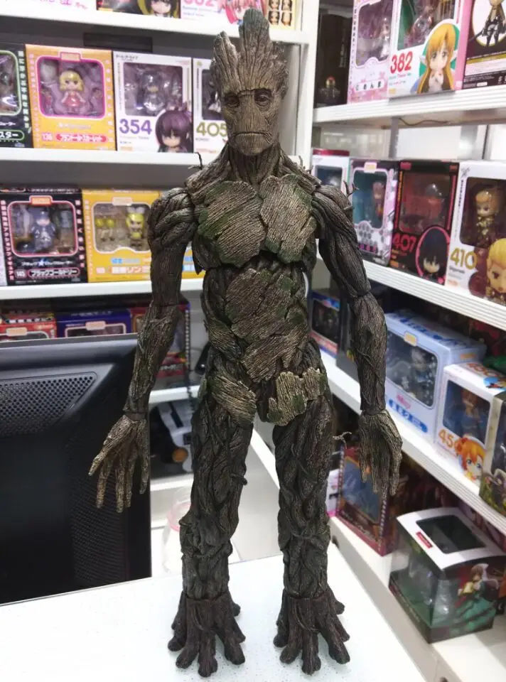 

Hot Toys Marvel Guardians of The Galaxy Tree Man Avengers 40cm Big Size BJD Action Figure Toys