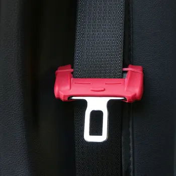 

Jameo Auto Car Safety Seat Belt Buckle Clip Protection Trim Cover for Suzuki Swift Grand Vitara SX4 S-Cross Vitara Jimny Parts