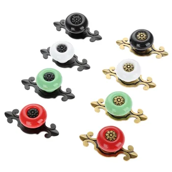 

DRELD 8Pcs Mutil-color Ceramic Furniture Cabinet Knobs and Handles Door Cupboard Drawer Kitchen Pull Handle Furniture Fittings