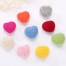 Реквизит для фотосъемки новорожденных из фетра в форме любви реквизит для фотосессии ручной работы из фетра в форме сердца для маленьких девочек