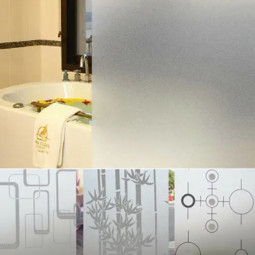 2019 Fashion 2M x 45CM Window Door Privacy Film Room Bathroom Home Glass Sticker PVC Frosted