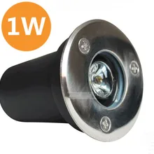 20 шт./Партия 1 Вт подземный светильник AC85-265V белый/красный/синий подземный сад дорожек двора светодиодный открытый пол Grondspot Ip67 Terraza