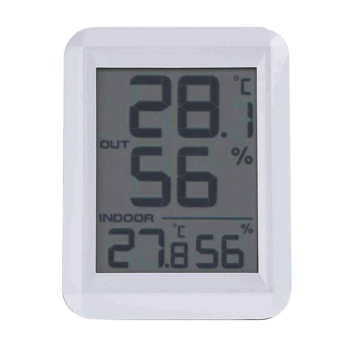 Электронный термометр внутренний/наружный электронный измеритель температуры и влажности беспроводной термометр гигрометр метеостанция