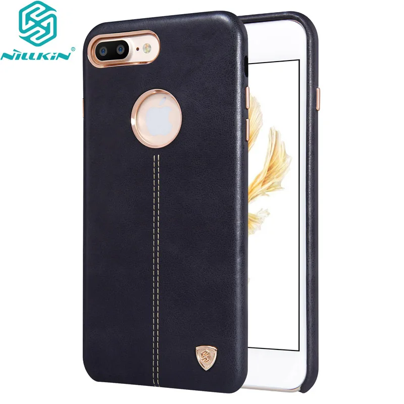 imágenes para Marca de La Vendimia de LA PU Cuero de la cubierta para el iphone 7 Más la Caja de 5.5 pulgadas Englon Series para el iphone 7 Caso de Nillkin trabajar con soporte magnético imágenes para Marca de La Vendimia de LA PU Cuero de la cubierta para el iphone 7 Más la Caja de 5.5 pulgadas Englon Series para el iphone 7 Caso de Nillkin trabajar con soporte magnético