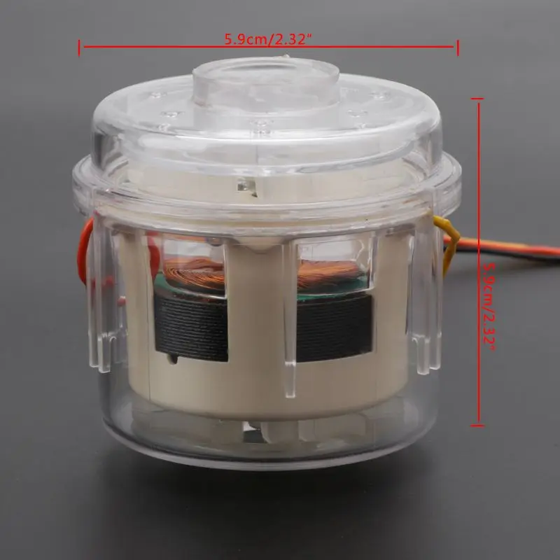 

Double Turbine Blade Brushless Fan Motor DIY Vacuum Cleaner Hair Dryer Hot Air Gun Mar28