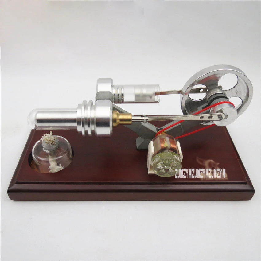 

New Arrival QX-FD-03 Decoration Crafts Generator Model ,4 LED Air Engine Funny Education Model for gift/ Toy