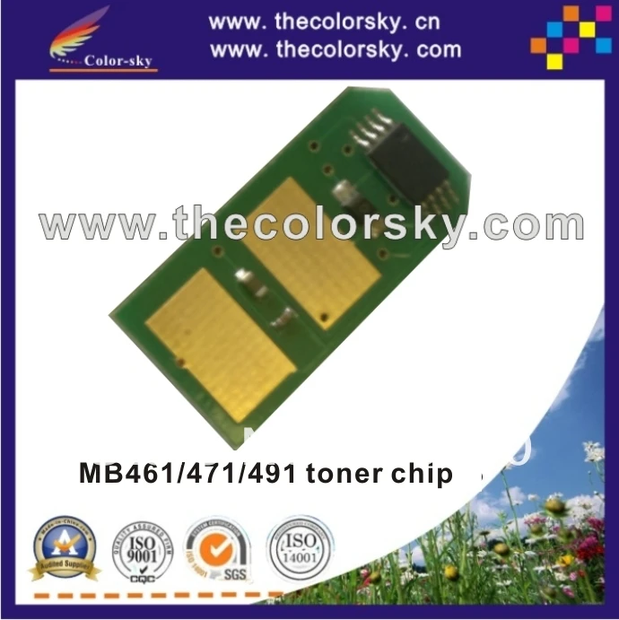 (TY-OB461) toner cartridge reset chip chipset for OKI MB461 MB471 MB491 MB 461 471 491 44574802 7K pages bk | Компьютеры и офис