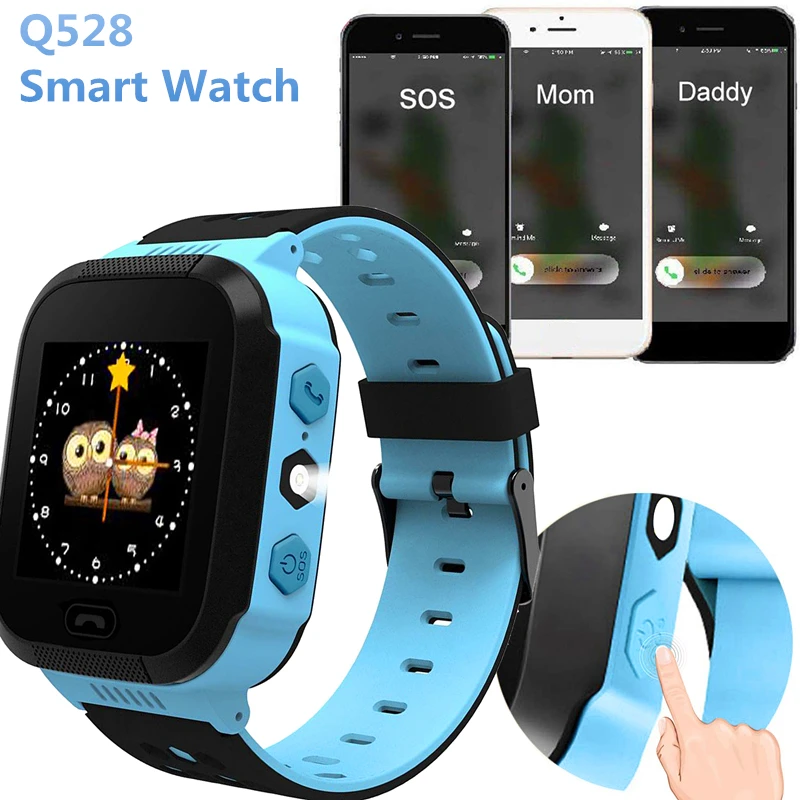 

Timethinker Q528 Smart Watch Child Kids Watches With Camera SOS Call SIM Card AGPS Location Tracker Child Safe PK Q90 Q60 Q50