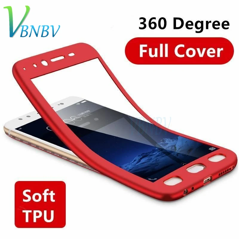 

360 Full Cover Silicone TPU Soft Case For Samsung Galaxy S7 edge S8 S9 Plus S10 Lite A3 A5 A7 2017 A6 A8 Plus A9 2018 Note 8 9