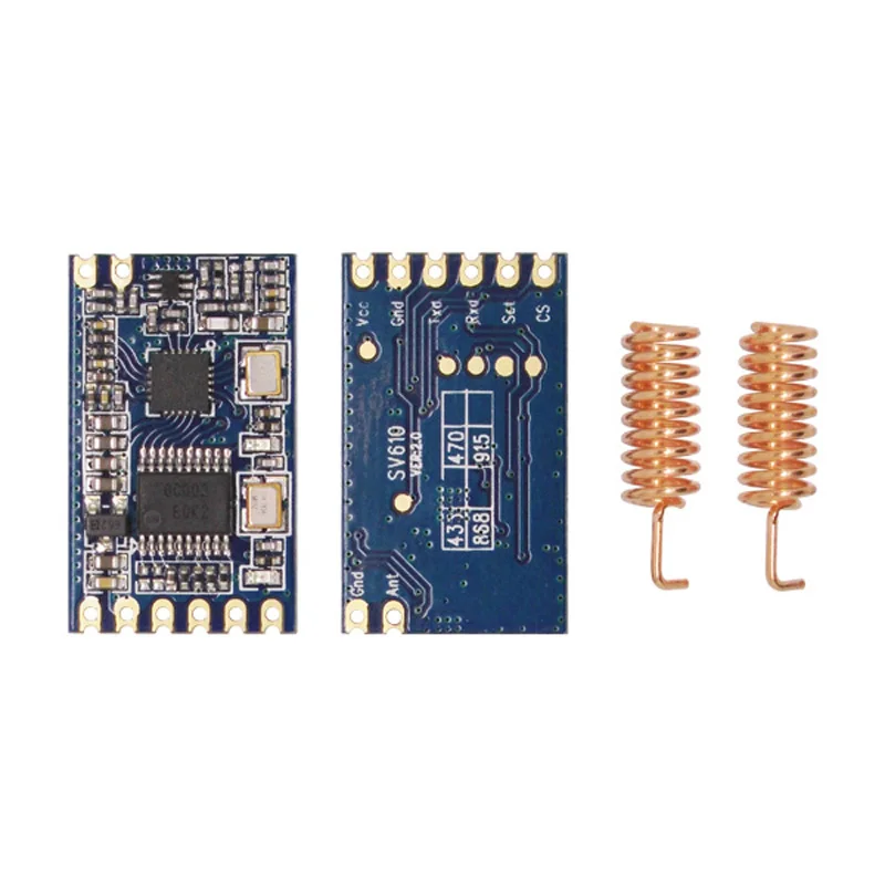 10 шт. SV610-868-TTL + 2.15dbi 868 МГц антенна 100 мВт si4432 двунаправленный передатчик приемник RF