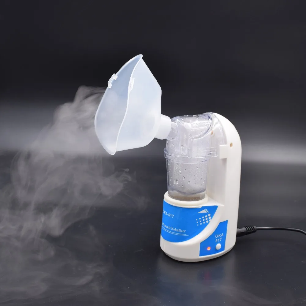 

110V/220V 25ml Capacity Inhale Nebulizer Portable Automizer Home Health Care Medical Atomizer CE Authenticate EU/US Plug