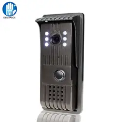 Ручной Проводной 700TVL камера домофон светодио дный LED ночное видение видеодомофон дверной телефон с водостойким покрытием для домашней