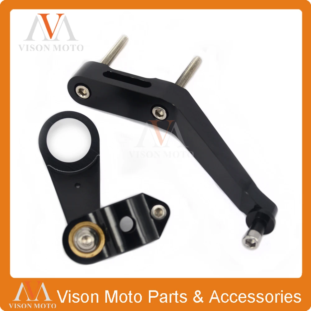 CNC Direction Steering Damper Stabilizer Holder Bracket Mounting For