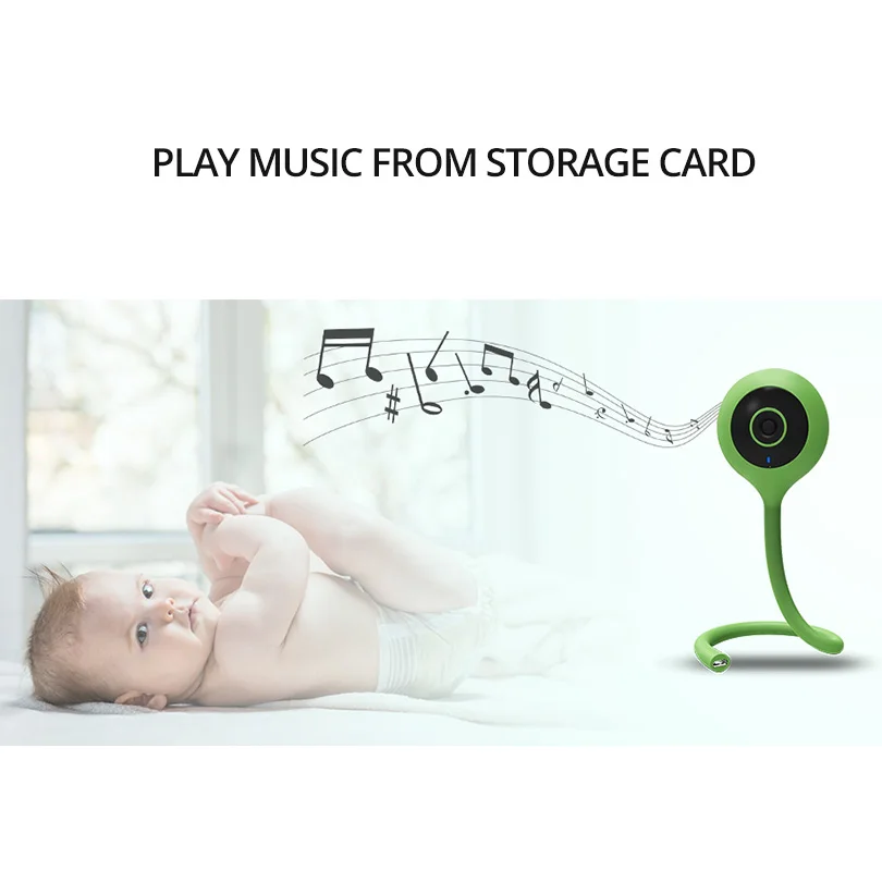 Wetrans IP WiFi Camera Baby Monitor HD 720P Smart Home Security Wireless Mini Camera P2P Wide Angle Network Storage Music Alarm