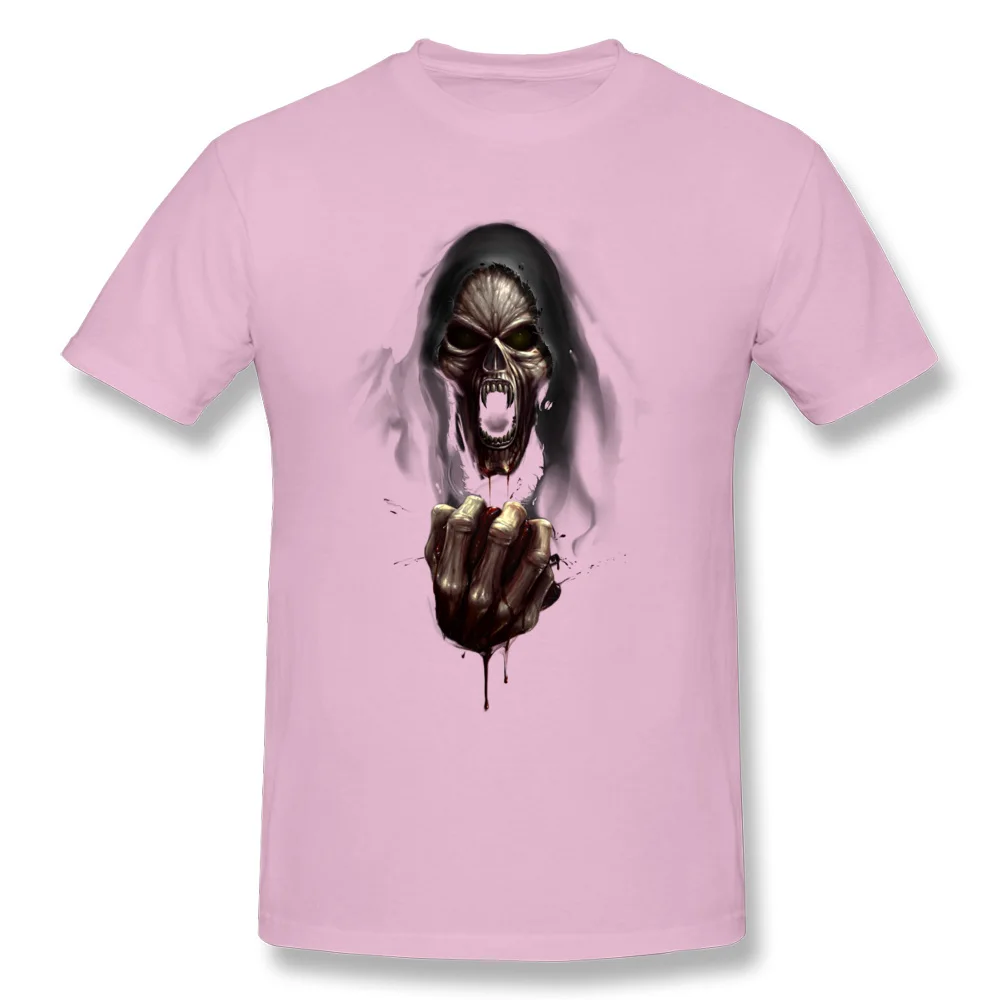  Design Tops Shirts 2018 Short Sleeve Men's T-Shirt TpicOriginaltitle Fashionable ostern Day Tops Shirt Round Neck Evil Within pink