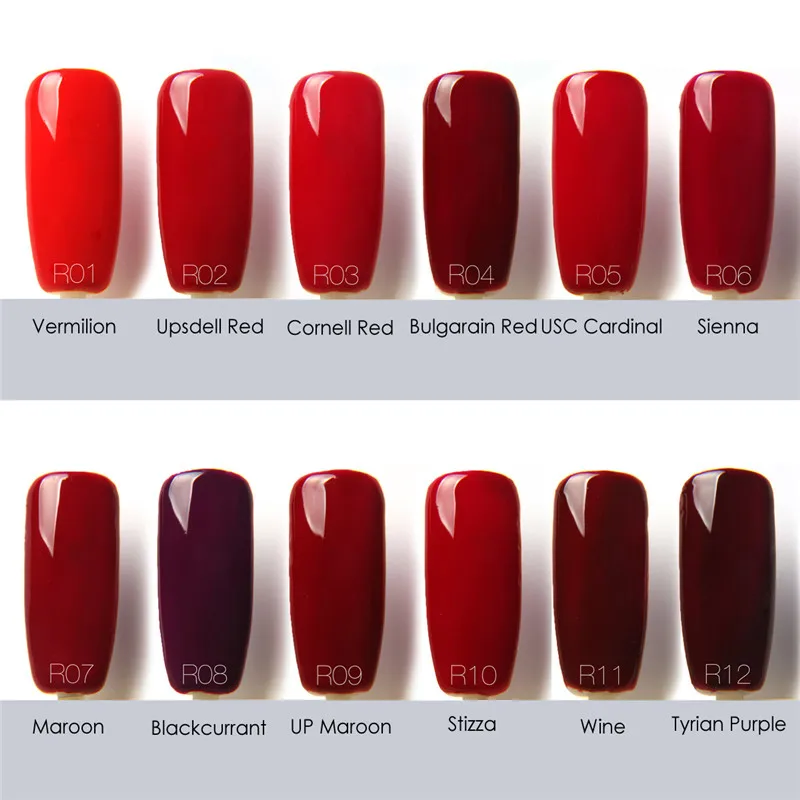 Aliexpress Color Tale 12ml Uv Gel Nail Polish Red Series Aliexpress Color Tale 12ml Uv Gel Nail Polish Red Series Lamp Soak Off Lak Vernis Semi Permanent From Reliable