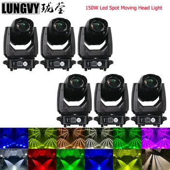

Free Shipping 6pcs/lot LED Spot 150W Moving Head Lighting Bar Lights For Stage Disco Clubs DJ Theaters Churches