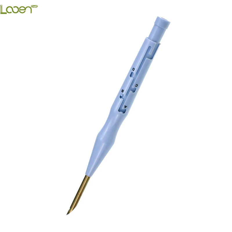 Looen DIY Punch Needle Set Embroidery ABS Plastic Needle Felting Wool Felt Craft  Hand Tools Embroidery Adjustable Punch Needle  (3)