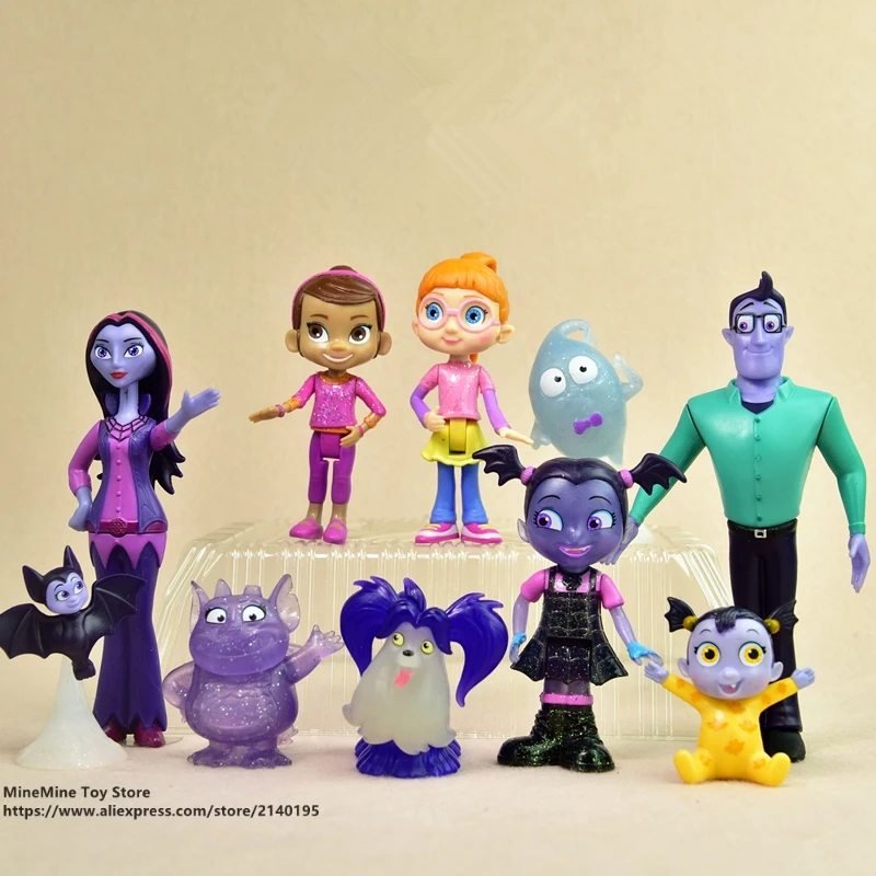 ZXZ Vampirina 5 14 см фигурку аниме мини кукла украшение ПВХ Коллекционная фигурка