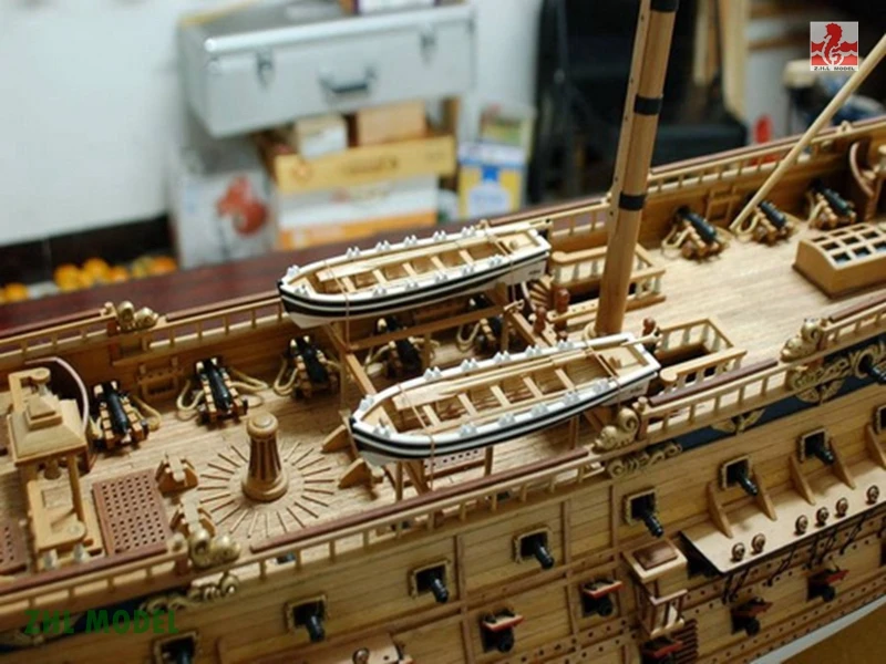 ZHL модель Сан-Фелипе 1690 модель корабля дерево