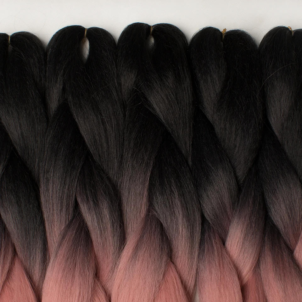 Two Tone Ombre Braiding Hair-065
