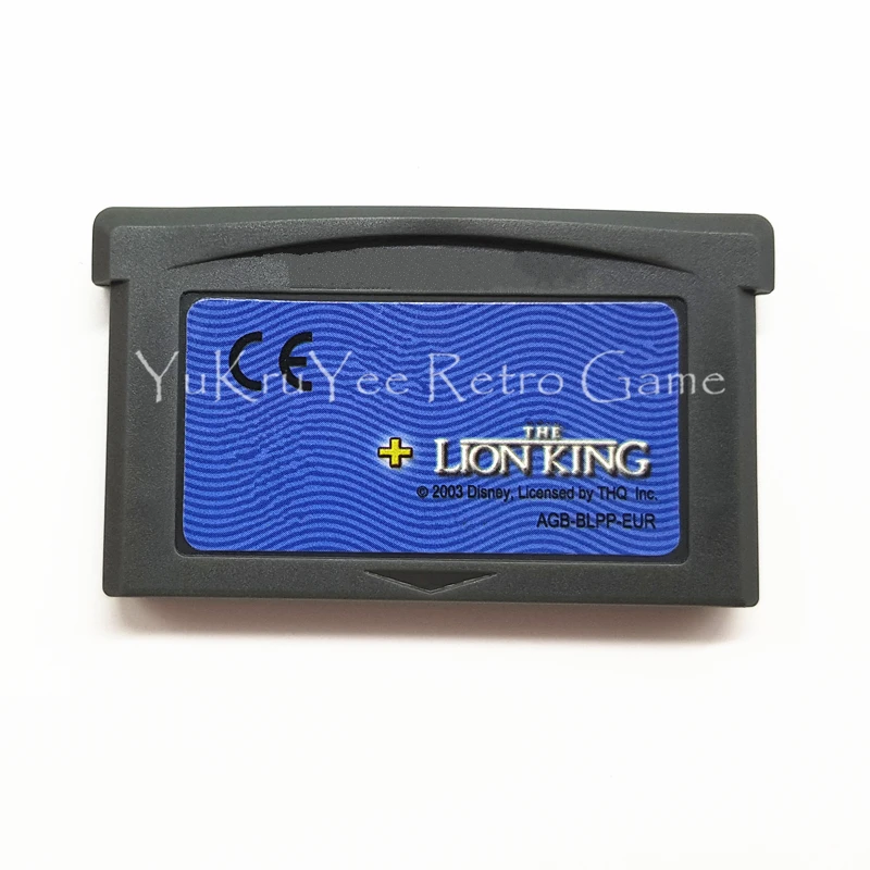 

Princess & Lion King Video Game Memory Cartridge Card for 32 Bit Console Accessories EU Sticker Version