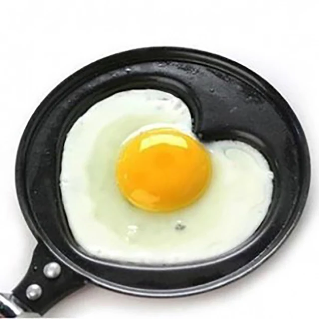 Mini Shaped Egg Fry Frying Pan Cook pan Non Stick have Pot Lids Various Egg Frying Pancakes